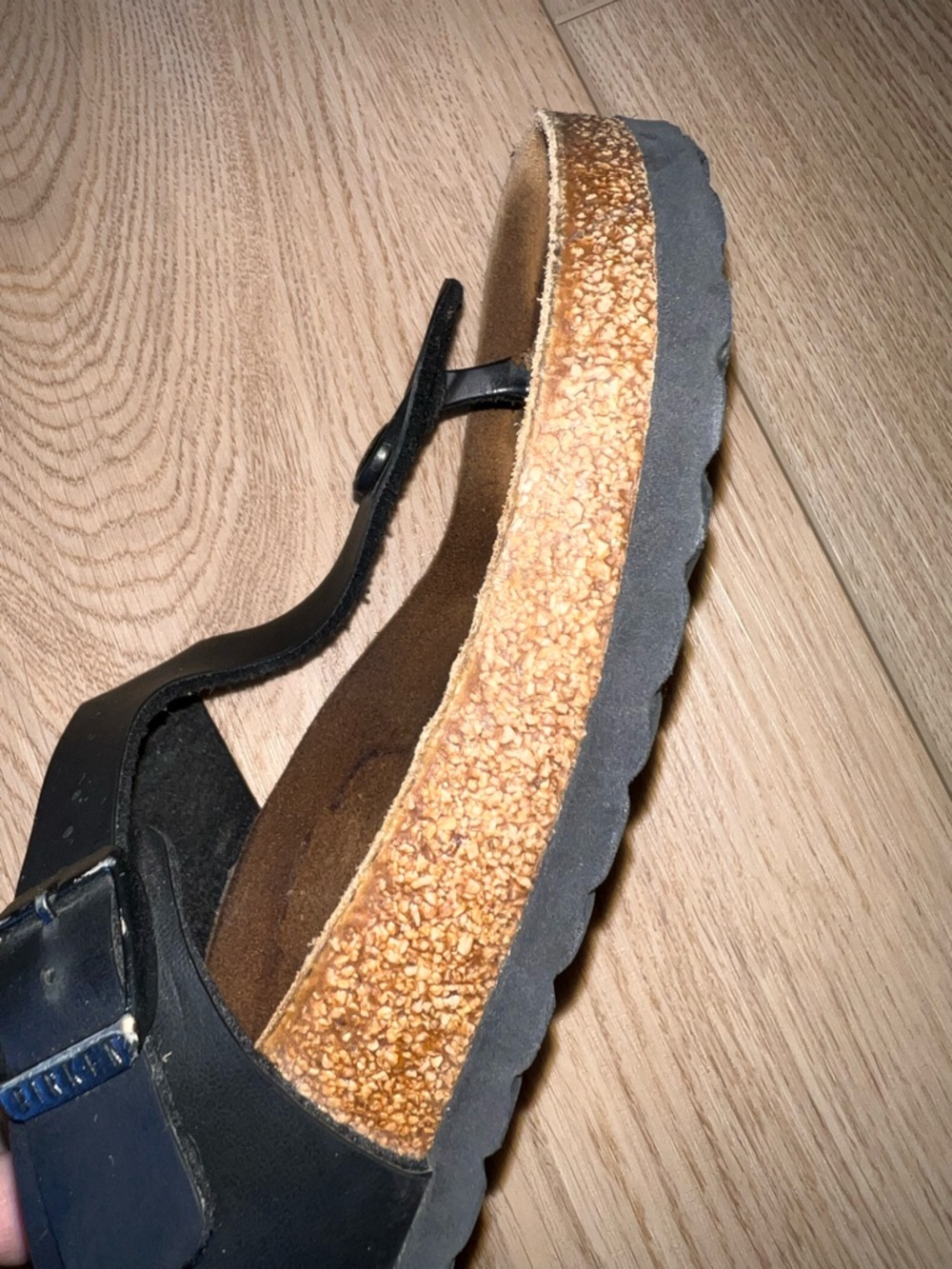 Birkenstock Black Thong Sandals - Picture 8 of 8